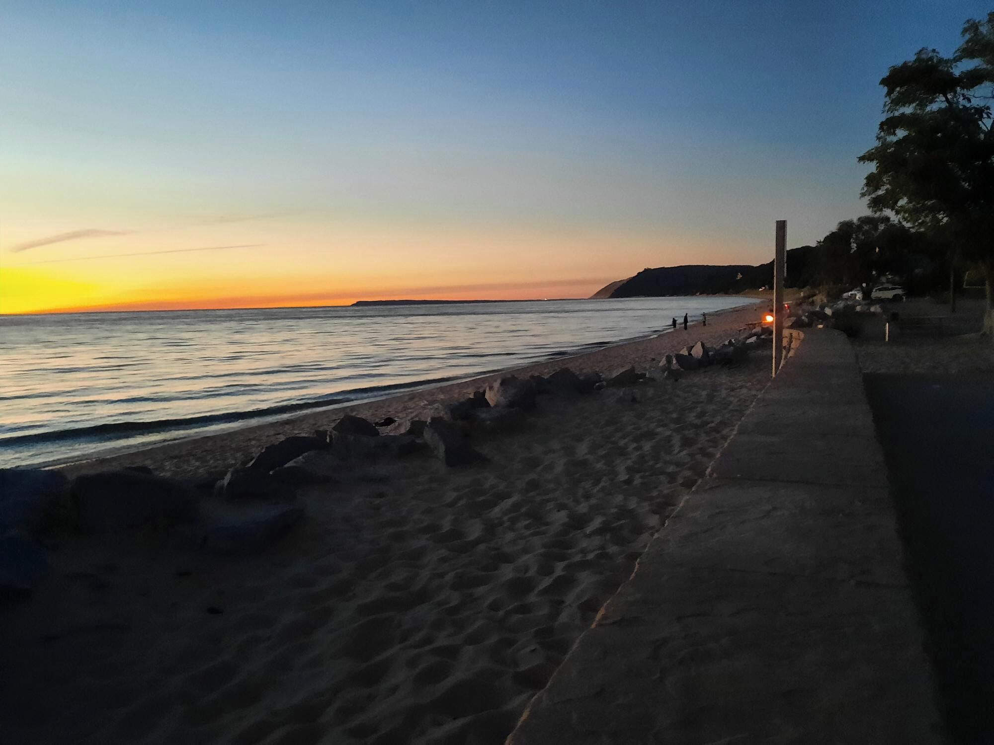 Lake Michigan sunset
