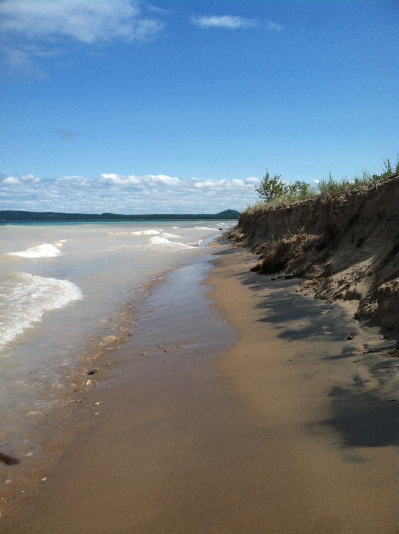 Lake Michigan Beach view
