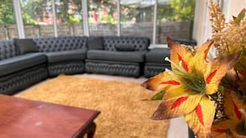 32-inch LCD TV with satellite channels, printers