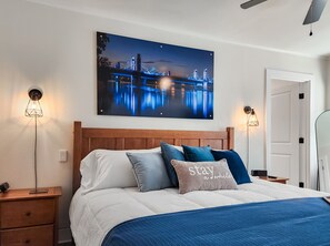 3 Schlafzimmer, Zimmersafe, Schreibtisch, Bügeleisen/Bügelbrett