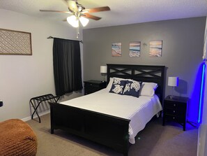 4 bedrooms, travel crib, free WiFi, bed sheets
