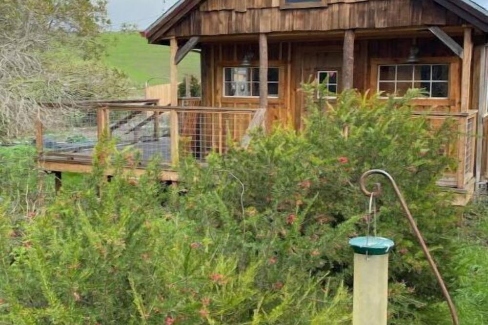 Romantic Garden Cottage with private outdoor hot tub