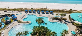 Spacious 2BR condo in a premier beachfront resort. Your perfect getaway!