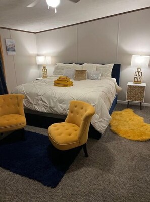 4 chambres, fer et planche Ă repasser, Wi-Fi gratuit, draps fournis