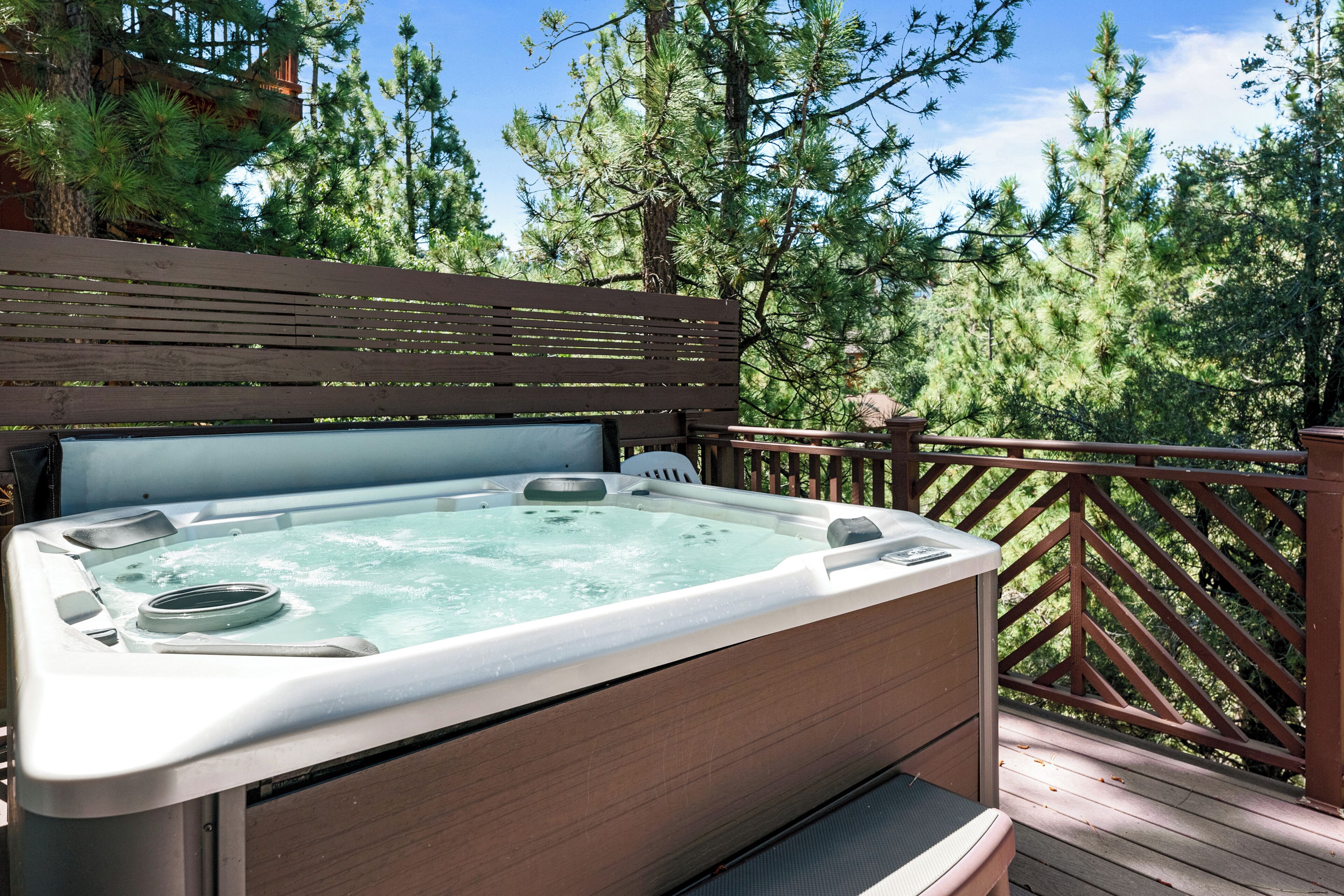 Little Bear Lodge - Moonridge Cabin with a private Hot Tub and Forest Views!