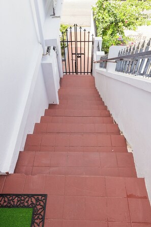 Fachada de la propiedad