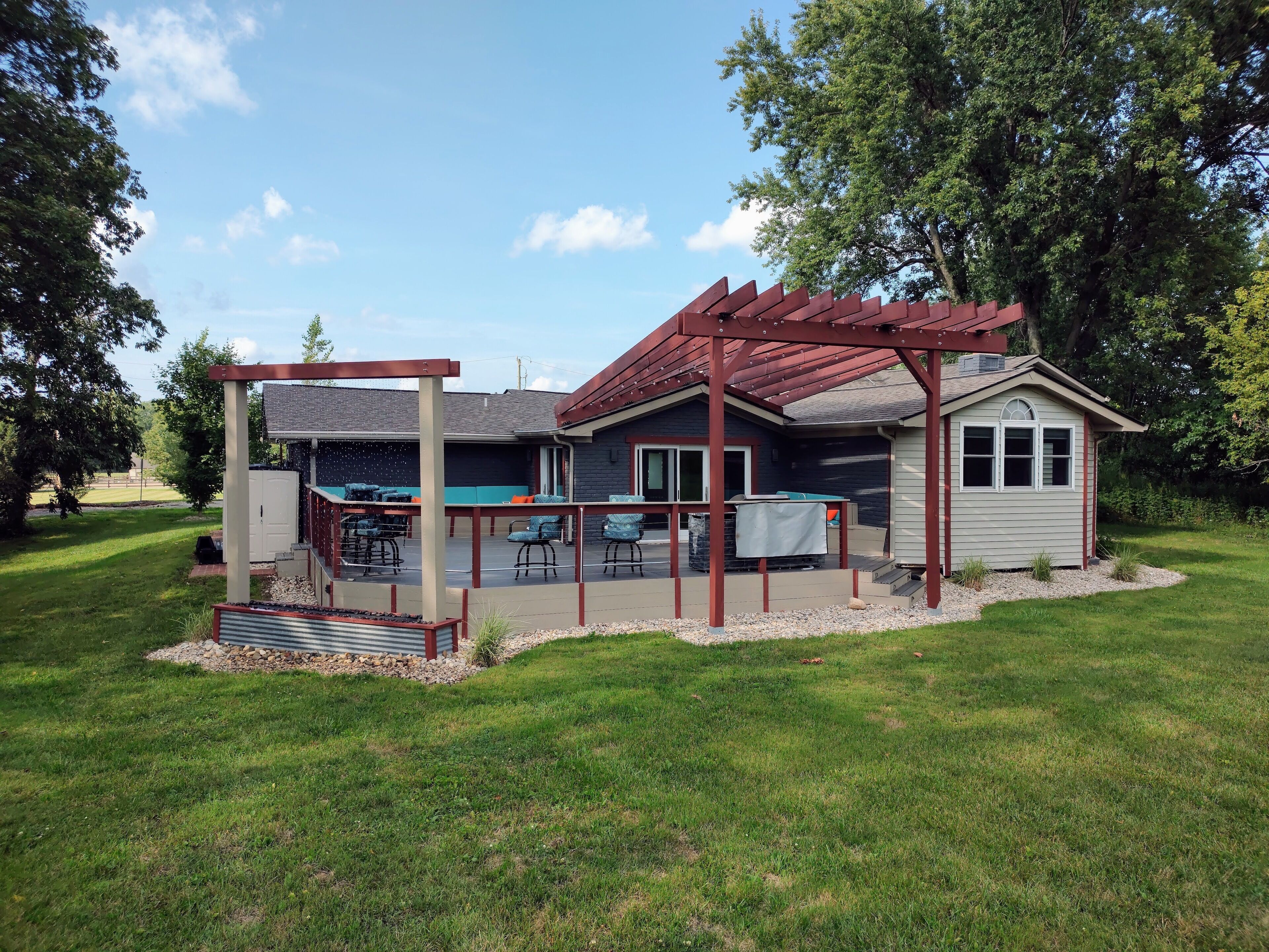 Enceinte de l’hébergement