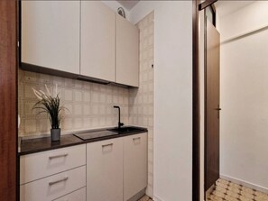 Huoneisto, 2 makuuhuonetta, parveke, valtamerinäköala | Yksityinen keittiö