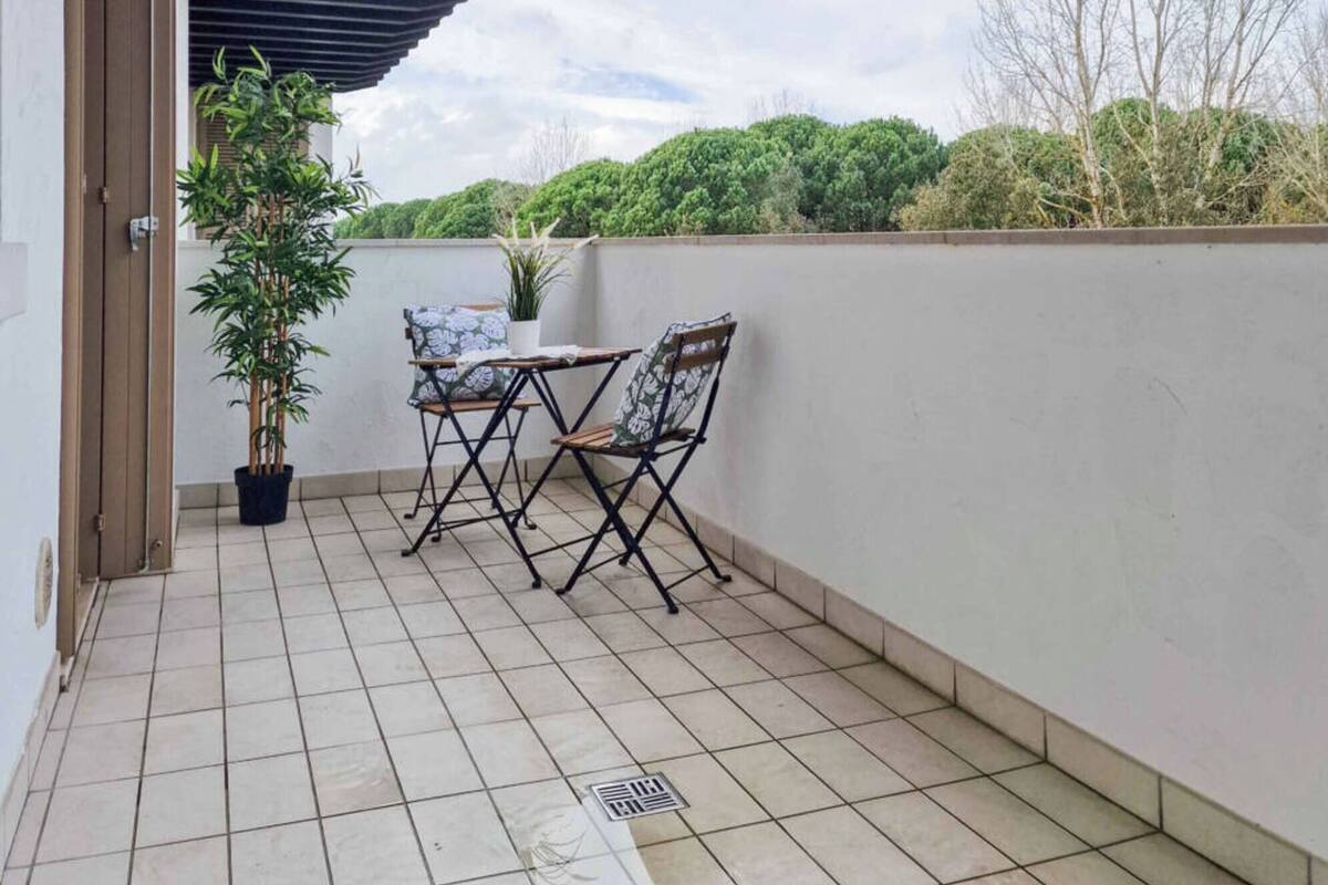 Appartement, 3 chambres | Balcon