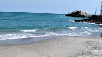Tæt på stranden