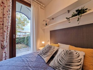 Appartamento, 2 camere da letto, patio, vista giardino | 2 camere