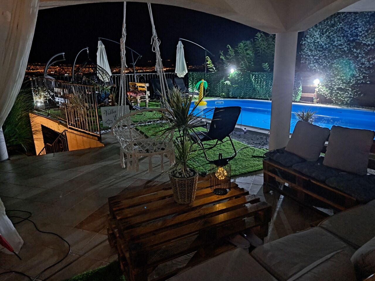 Villa, 5 Bedrooms, Smoking, Private Pool | Living room