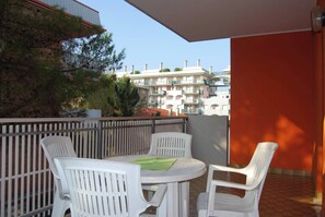 Apartment, 1 Schlafzimmer, Balkon, Gartenblick | Balkon