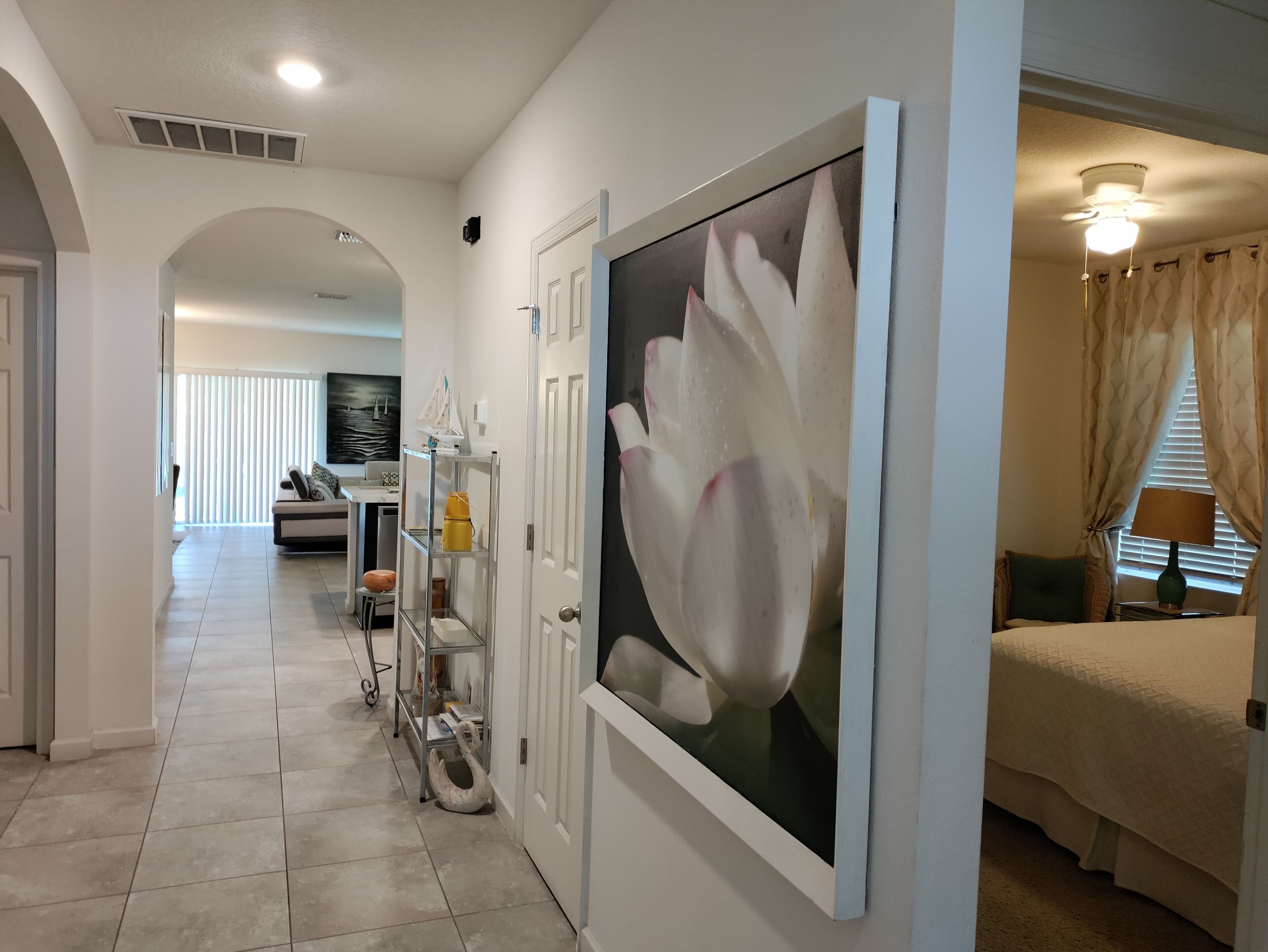 4 habitaciones, escritorio, tabla de planchar con plancha y wifi gratis 