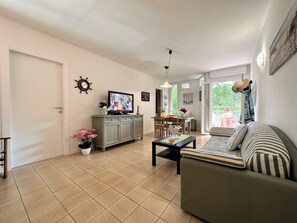 Appartement, 1 slaapkamer, balkon | Woonruimte