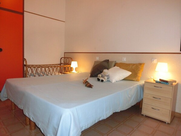 Appartamento, 2 camere da letto, patio, vista giardino | 2 camere