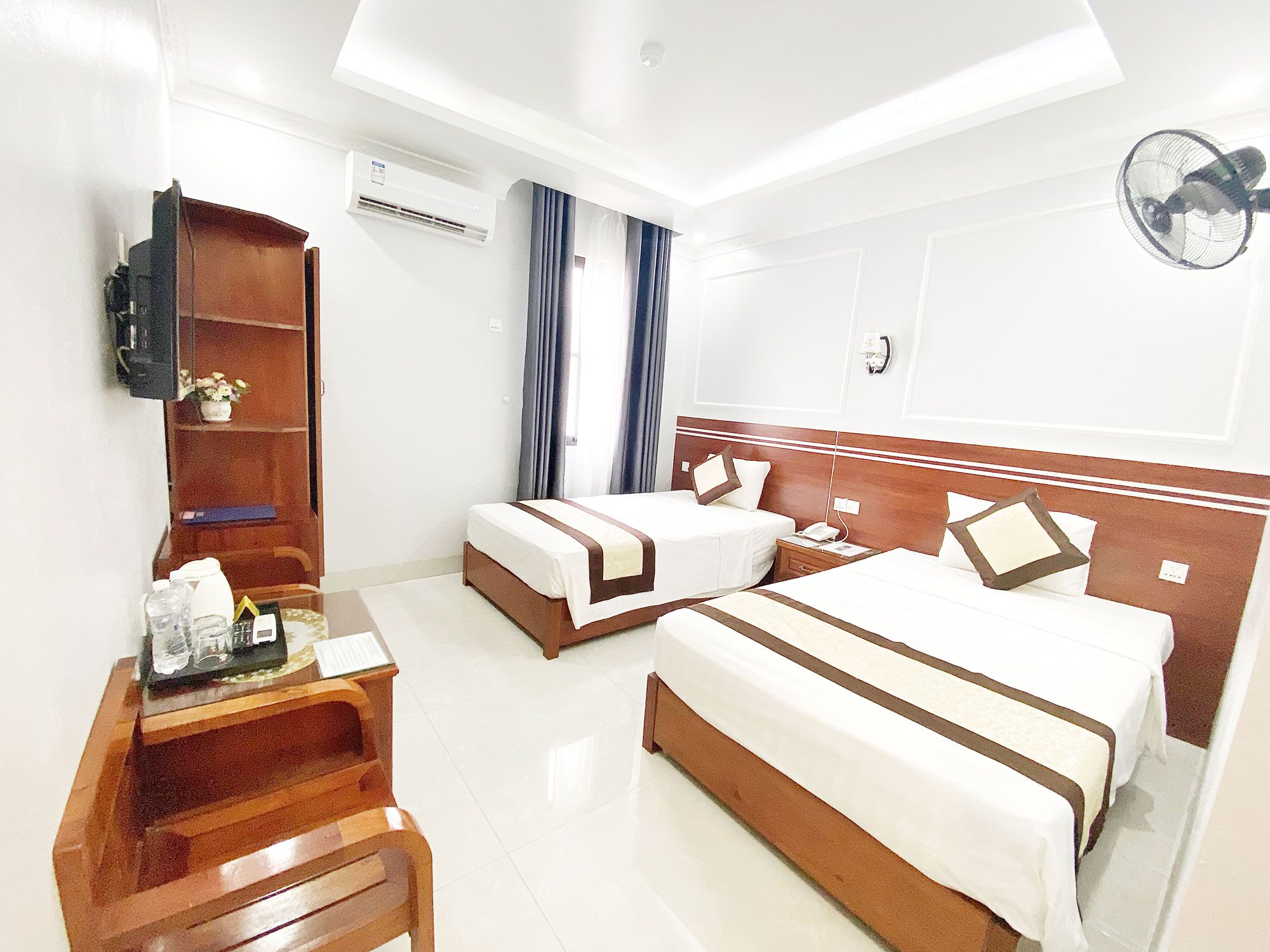 Chambre Double Deluxe | Wi-Fi gratuit, draps fournis