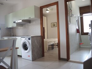Apartment, 1 Bedroom, Balcony, City View | Laundry