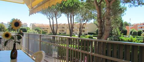 Studio, flere soverom, balkong | Terrasse/patio