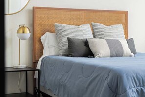 4 bedrooms, iron/ironing board, travel cot, WiFi