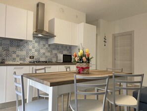 Apartment, 3 Bedrooms, Balcony, Garden View | Interior - Bright Apartment Close to the Beach (Rosolina)