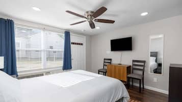 1 bedroom, desk, iron/ironing board, WiFi