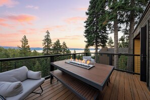 Terrace/patio - Lake View, Firepit, Game Room | Remodeled | Nightingale Overlook by AvantStay (Carnelian Bay)