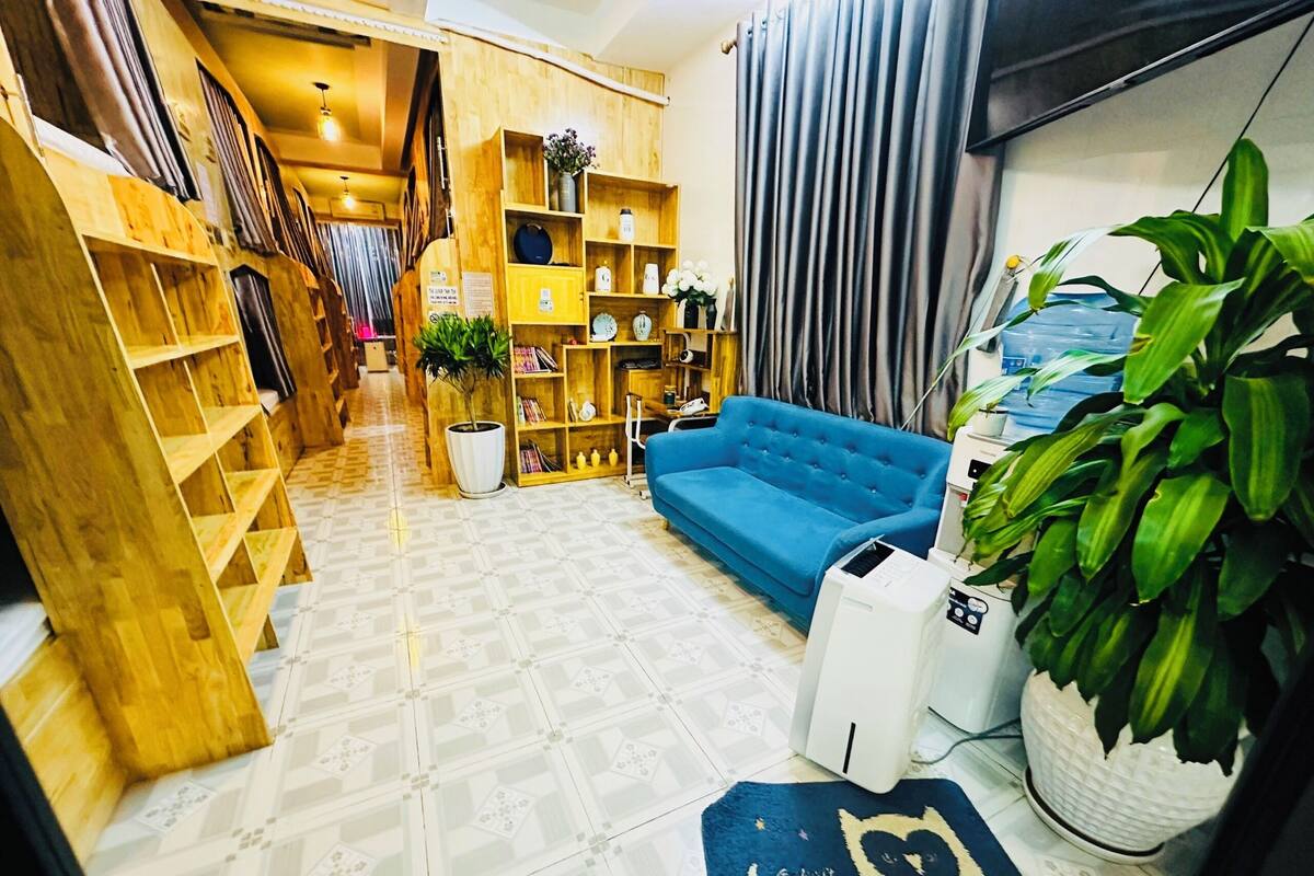 ห้องดีไซน์พักรวม | เครื่องนอนระดับพรีเมียม, เตียงเมมโมรีโฟม, ตู้นิรภัยในห้องพัก