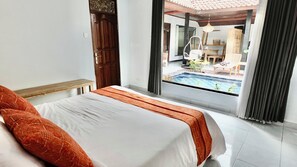 Familien-Dreibettzimmer | Ausblick vom Zimmer