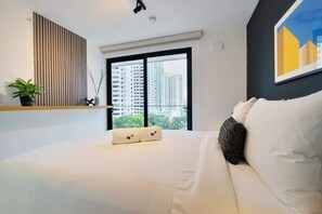 1 Schlafzimmer, Schreibtisch, Bügeleisen/Bügelbrett, WLAN