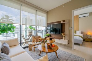 1 Schlafzimmer, Schreibtisch, Bügeleisen/Bügelbrett, WLAN