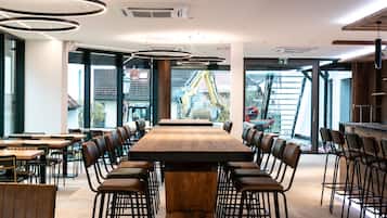 Daily buffet breakfast (EUR 8 per person)