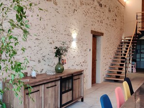 Interior - Spacious Renovated Barn with Indoor Pool, Large Garden, and Accessible Facilities (Cheffois)