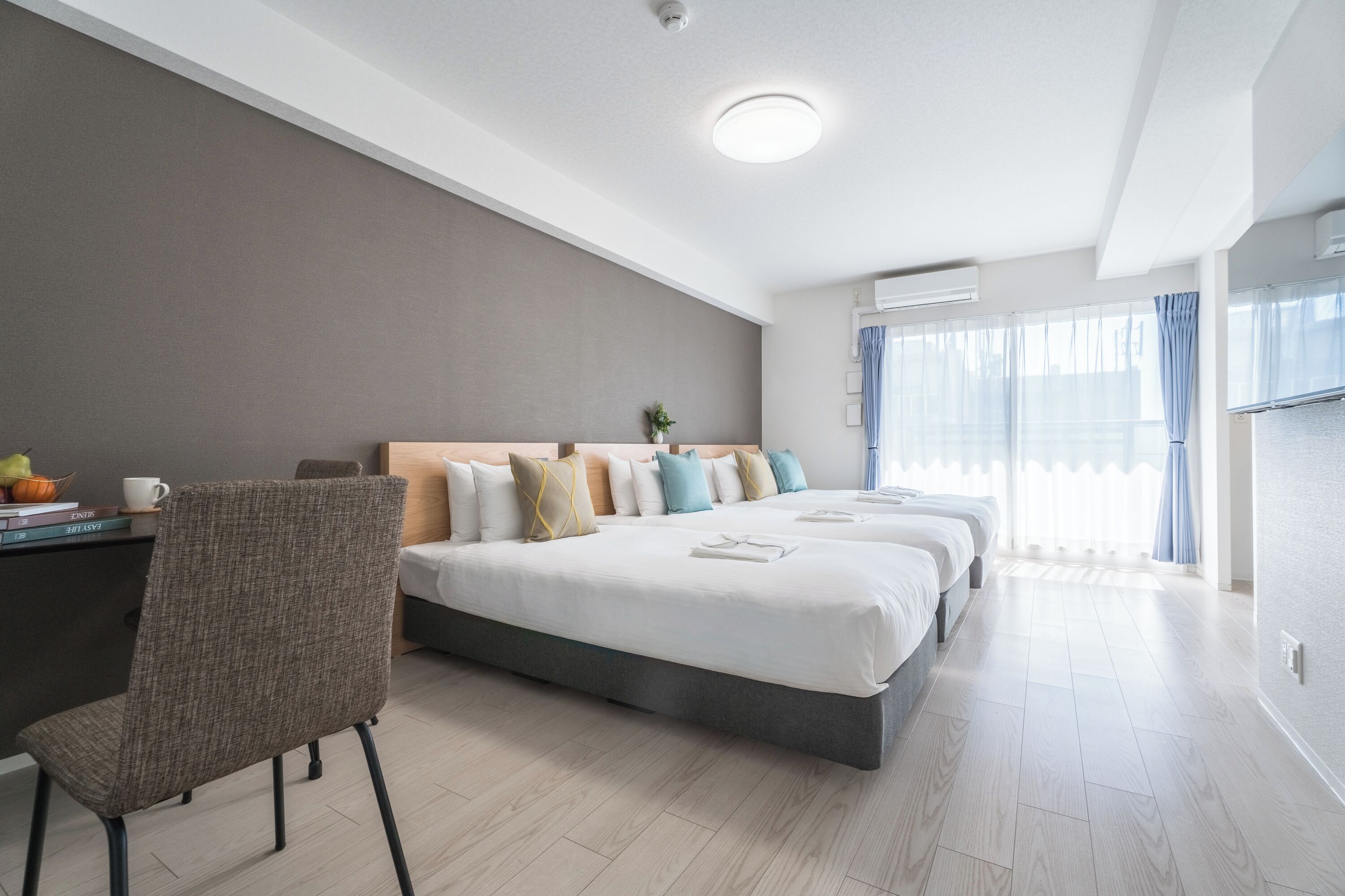 Family Triple Room | Blackout curtains, soundproofing, free WiFi, bed sheets