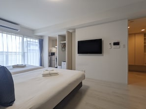 尊爵雙床房 | 夏威夷式陽台