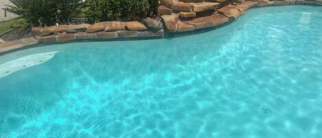 Una piscina climatizada