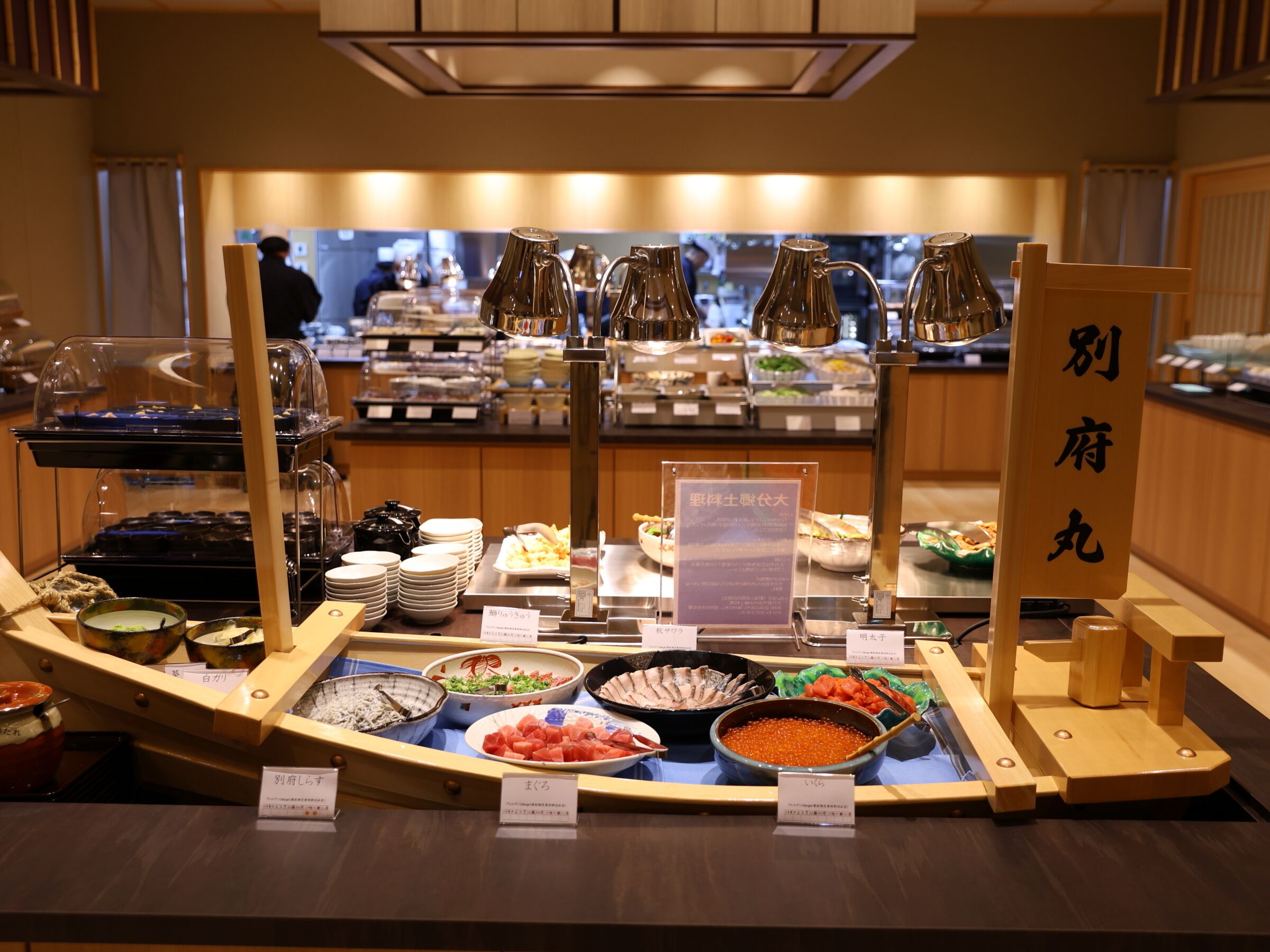 朝食ビュッフェ