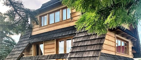 Ferienhaus, 3 Schlafzimmer, Kamin, Bergblick | Außenbereich