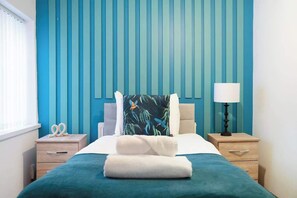 4 chambres, chambres insonorisées, accès Internet, draps fournis