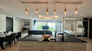 Private kitchen - 6-18 - 3 Bdr Spacious Penthouse With Shared Pool (Patong)