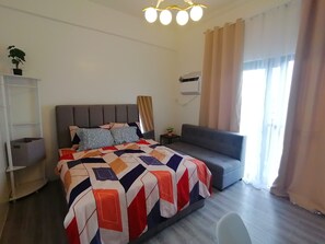 1 室のベッドルーム、WiFi、ベッドシーツ