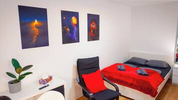 1 Schlafzimmer, Bügeleisen/Bügelbrett, WLAN, Bettwäsche