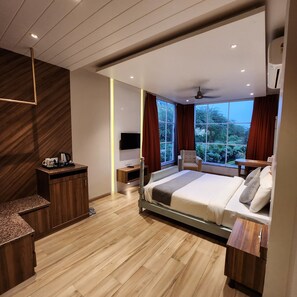 Studio Luxe, 1 lit double, vue montagne