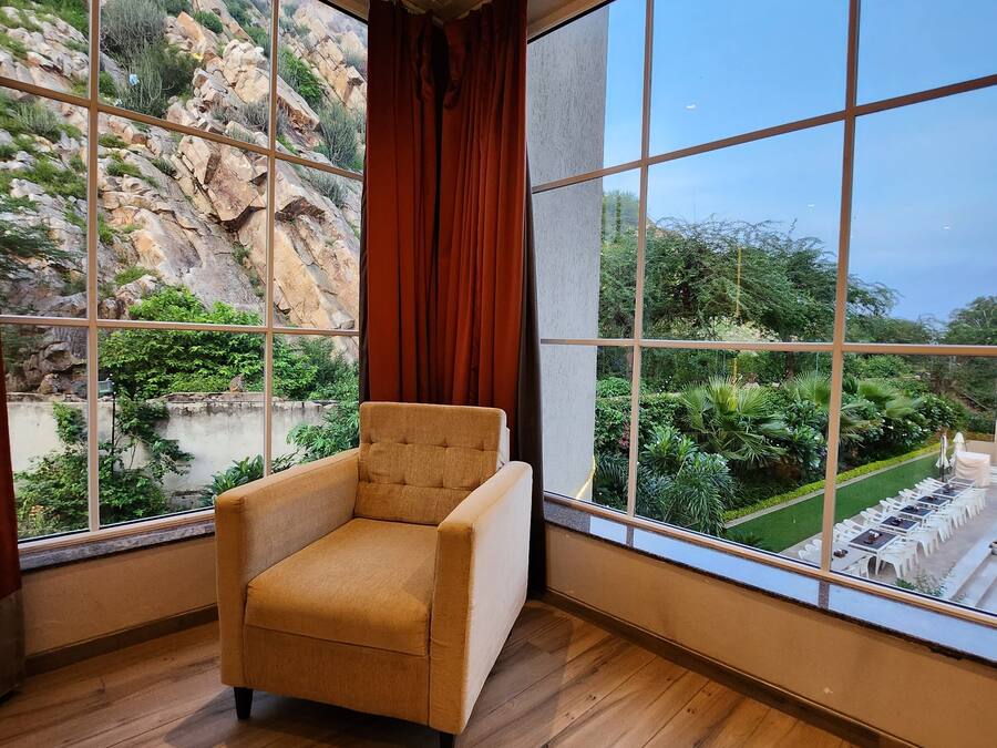 Luxury-Studio, 1 Doppelbett, Bergblick | Blick auf die Berge