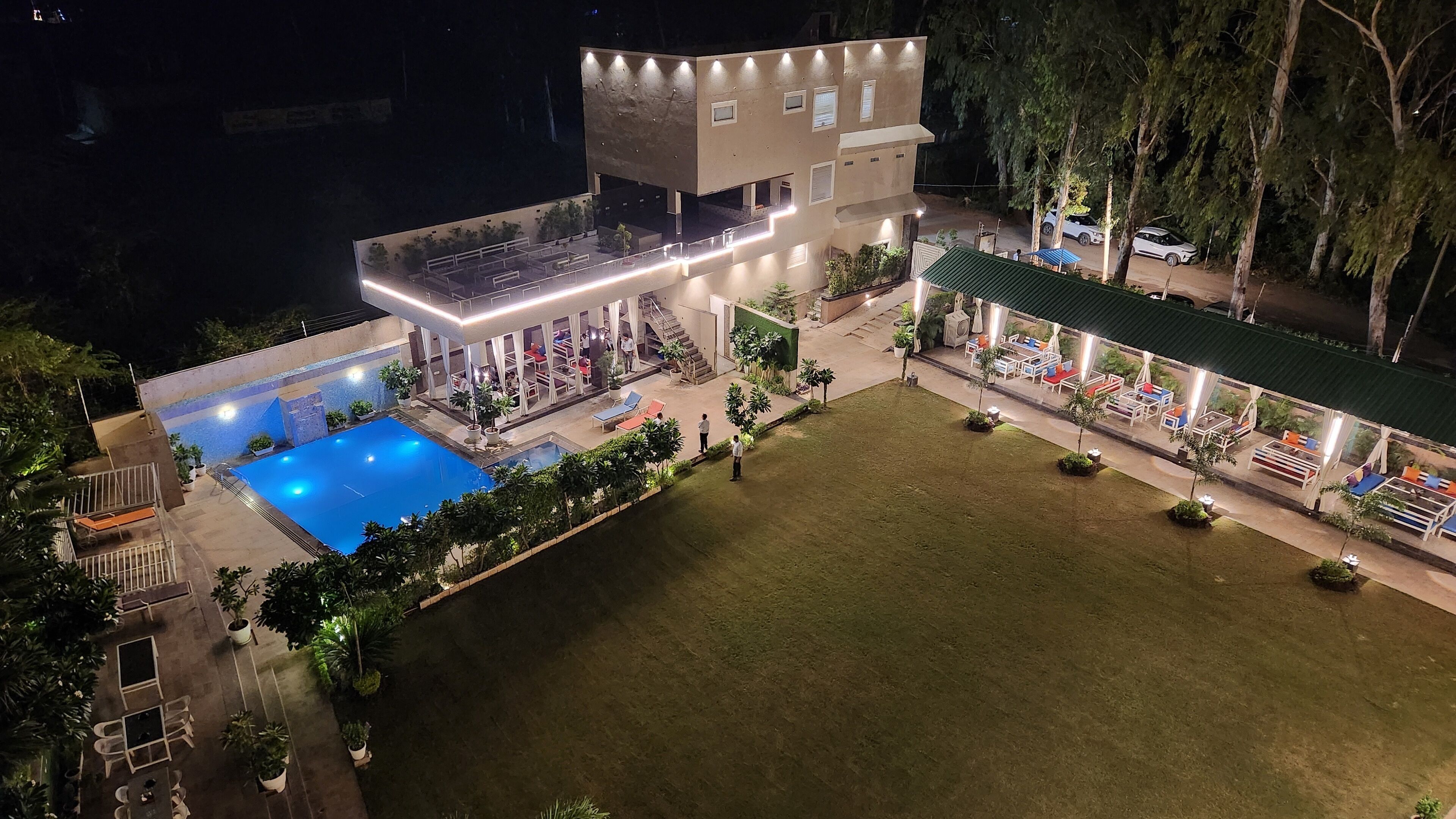 Mặt tiền nơi lưu trú