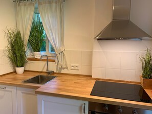 Kühlschrank, Ofen, Herdplatte, Geschirrspüler