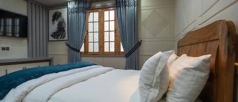 Chambre Double Deluxe | Chambres insonorisées, Wi-Fi gratuit