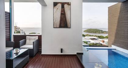 St Jacinto Island Villa Pool & Bay View Goa Dabolim