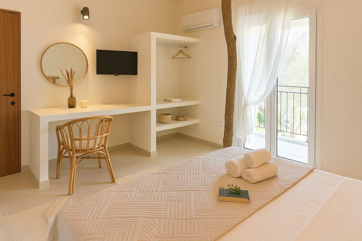 1 bedroom, iron/ironing board, travel cot, WiFi