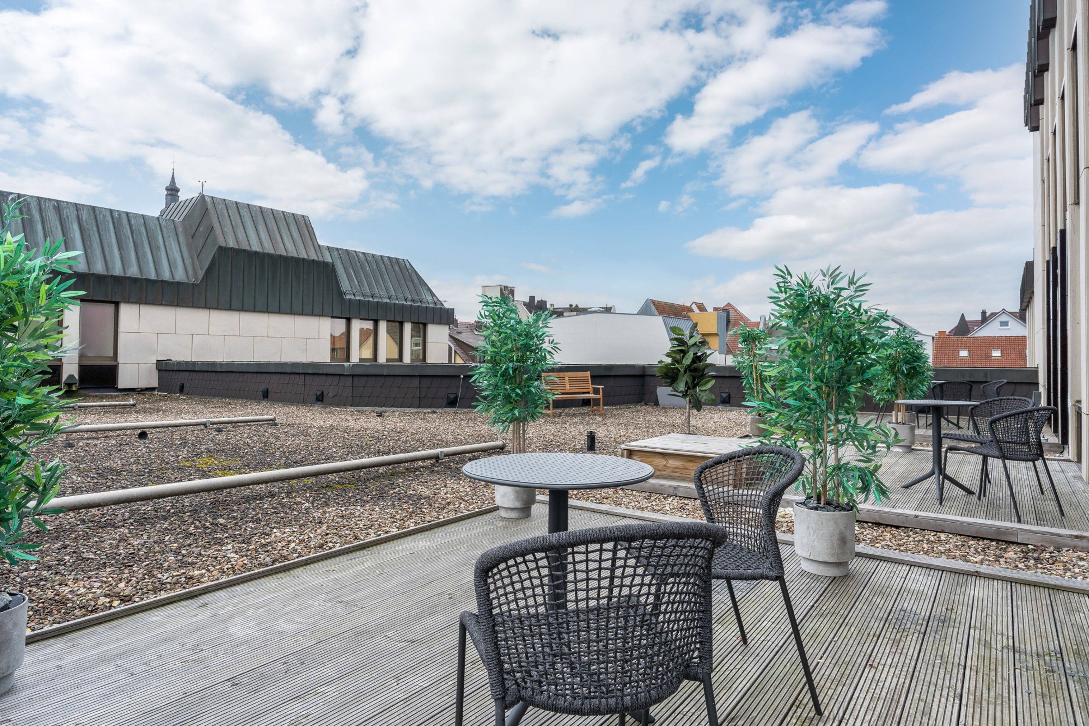 Deluxe Studio mit Dachterrasse | Terrasse/Patio